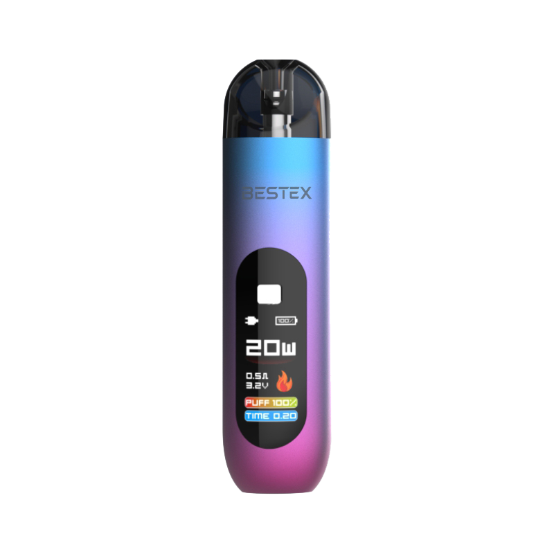 BESTEX 2ml Capacity 800 Puffs Re - filled Times Perfect Vaping Companion Puff Grace Vape